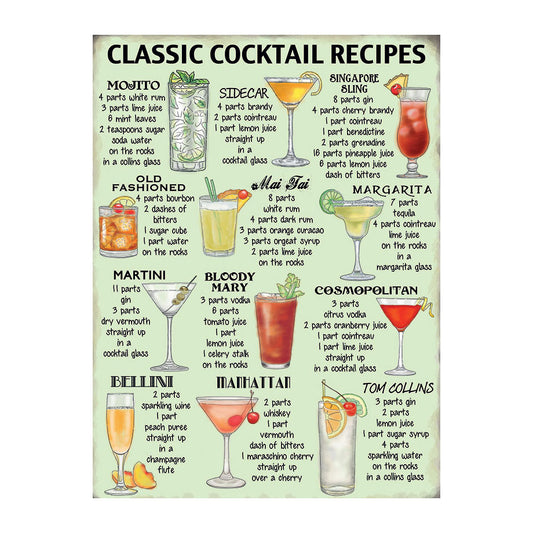 Classic Cocktail Recipes (Small)