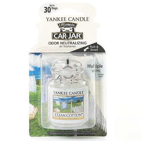 Clean Cotton - Ultimate Car Jar Air Freshener