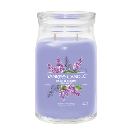 Lilac Blossoms - Signature Large Jar Scented Candle