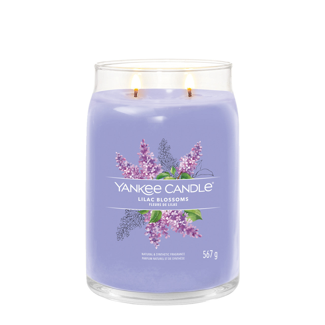 Lilac Blossoms - Signature Large Jar Scented Candle