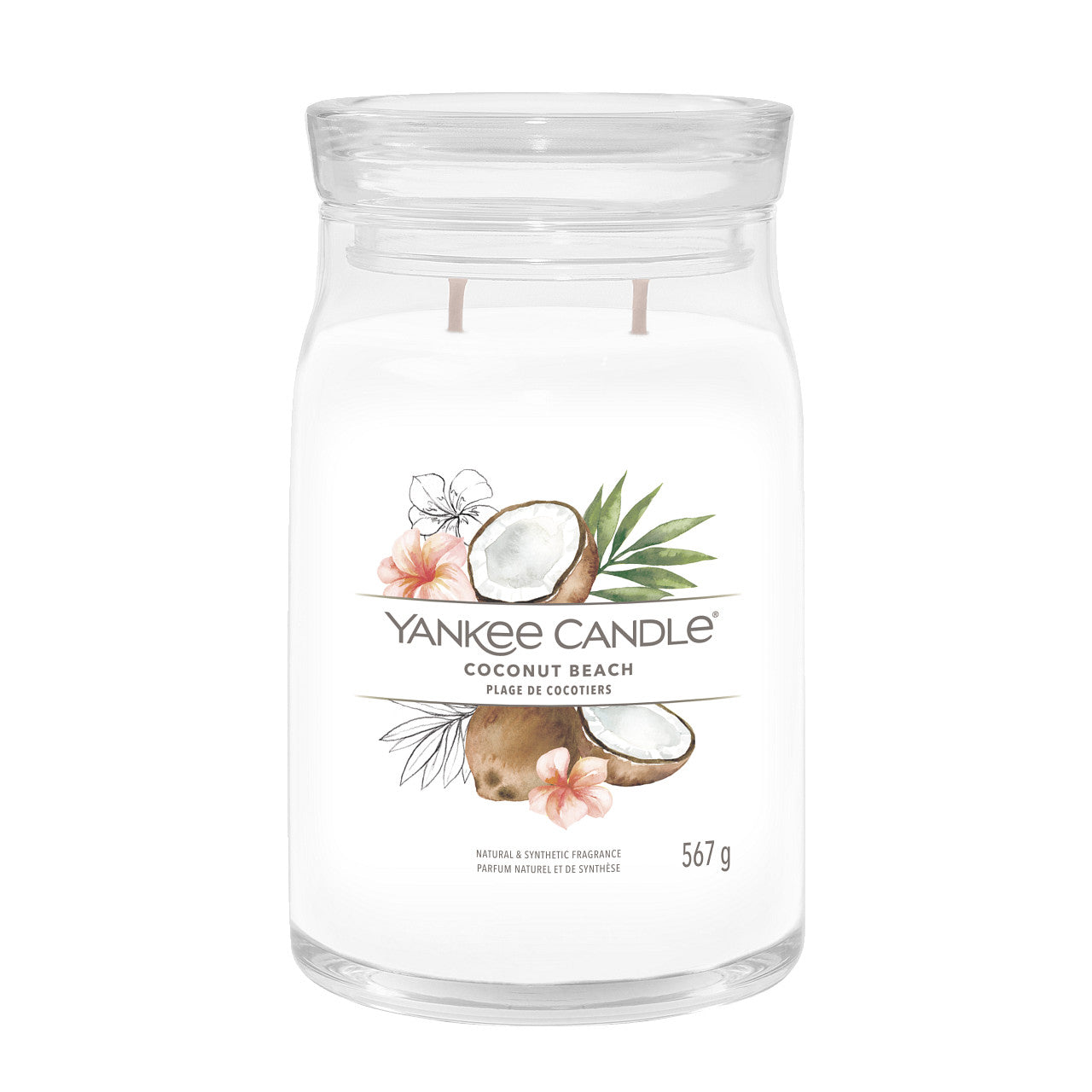 Coconut Beach - Signature Large Jar Scented Candle