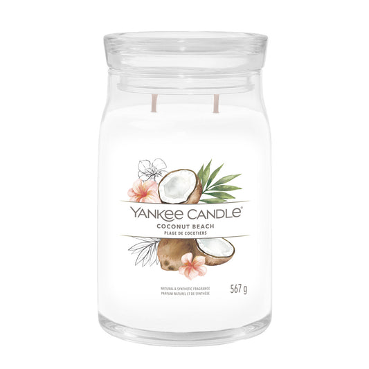 Coconut Beach - Signature Large Jar Scented Candle