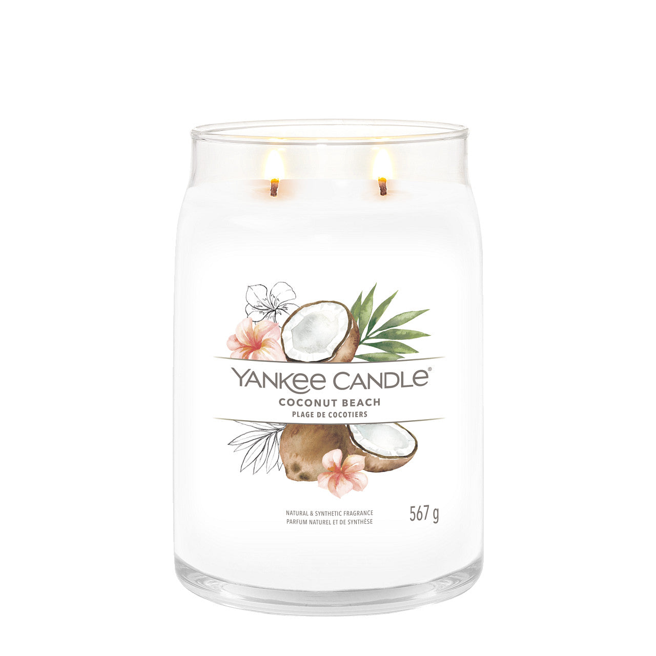 Coconut Beach - Signature Large Jar Scented Candle