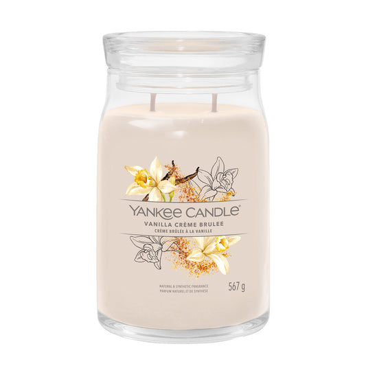 Vanilla Crème Brulee - Signature Large Jar Scented Candle