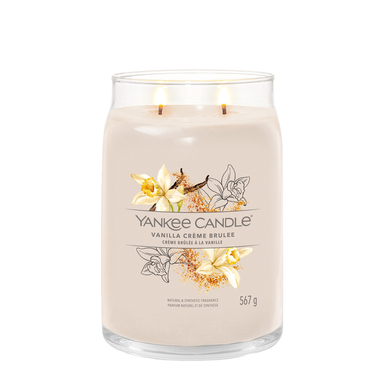 Vanilla Crème Brulee - Signature Large Jar Scented Candle