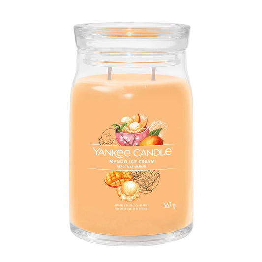 Mango Ice Cream - Signature Large Jar Scented Candle