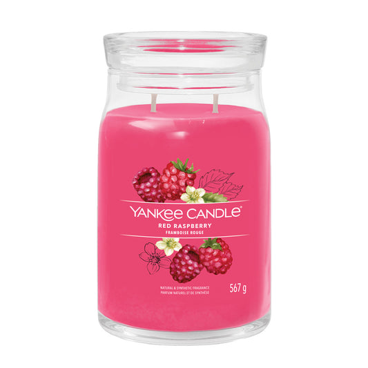 Red Raspberry - Signature Large Jar Scented Candle