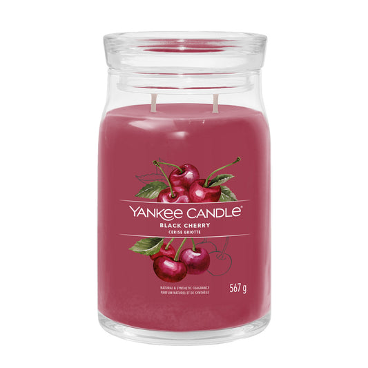 Black Cherry - Signature Large Jar Scented Candle