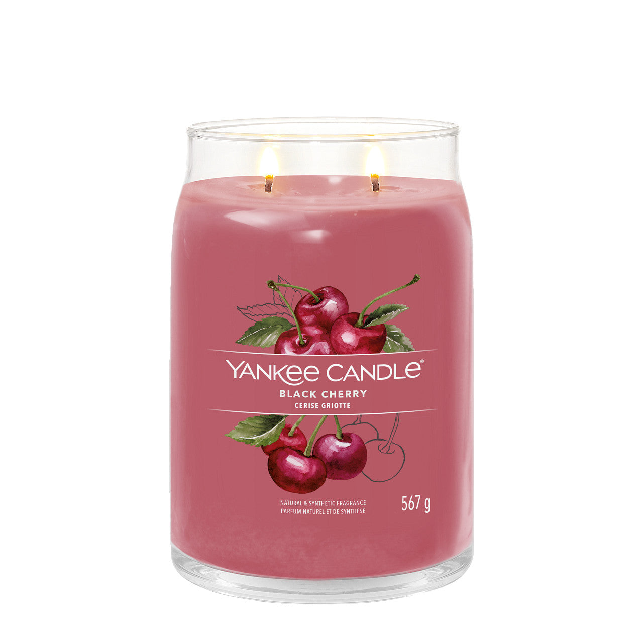 Black Cherry - Signature Large Jar Scented Candle