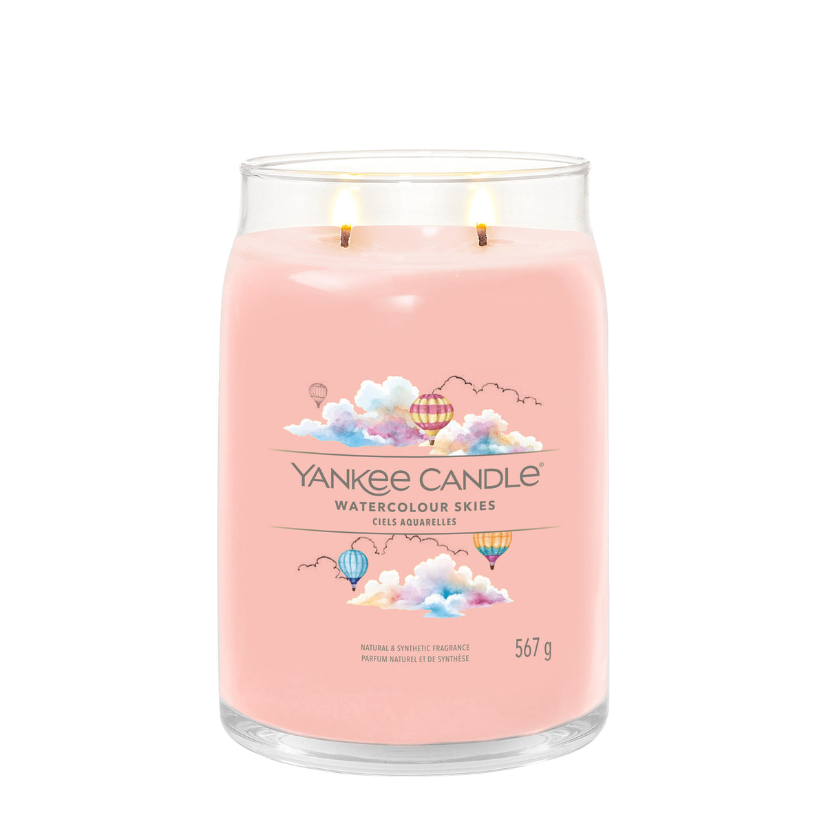 Watercolour Skies - Signature Large Jar Scented Candle