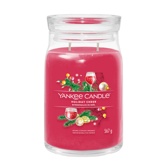 Holiday Cheer - Signature Large Jar Scented Candle