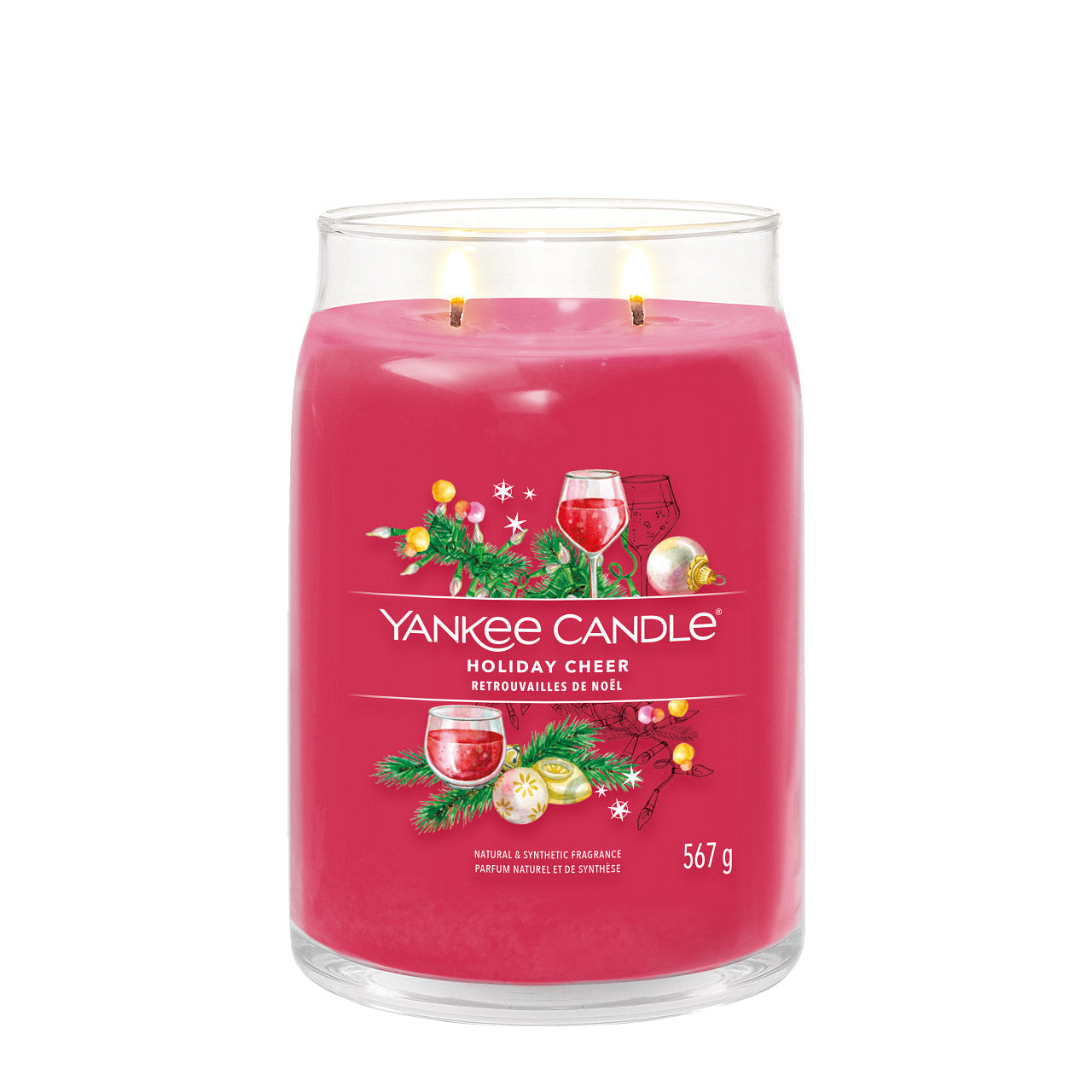 Holiday Cheer - Signature Large Jar Scented Candle