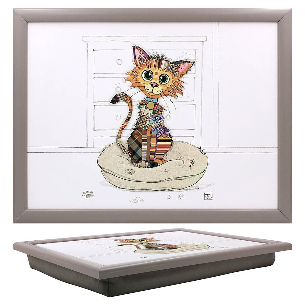 Bug Art - "Kimba" Kitten Lap Tray