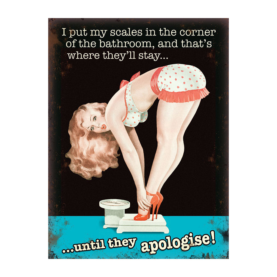 Scales in the Corner - Until they apologise (Small)