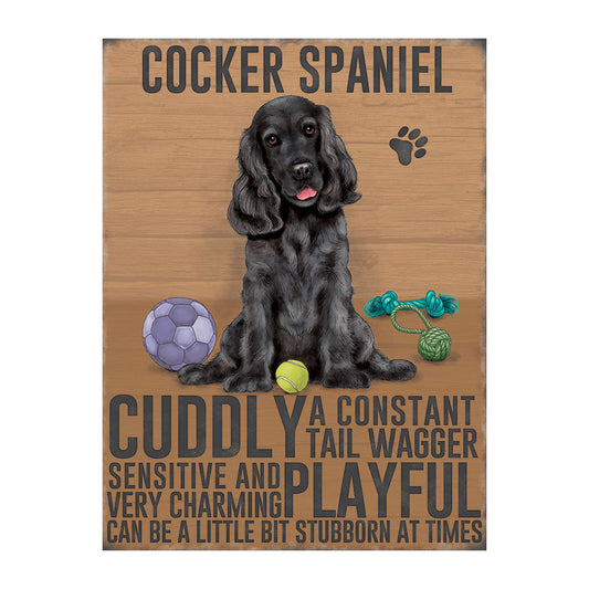 Black Cocker Spaniel (Small)