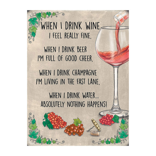 When I Drink Wine (Small)