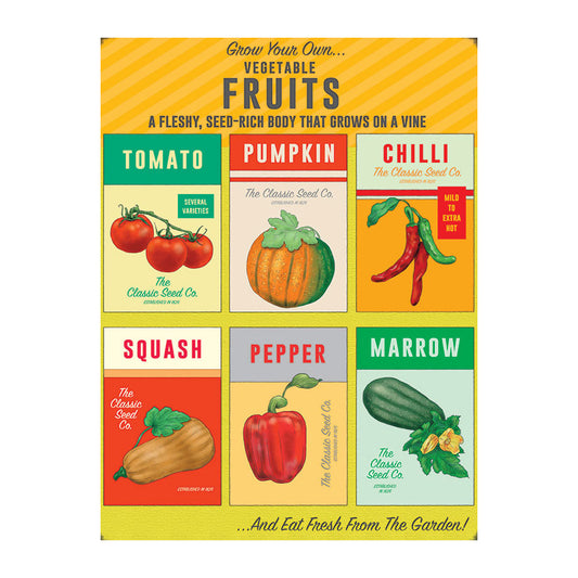 Grow your own Vegetables Fruits (Small)