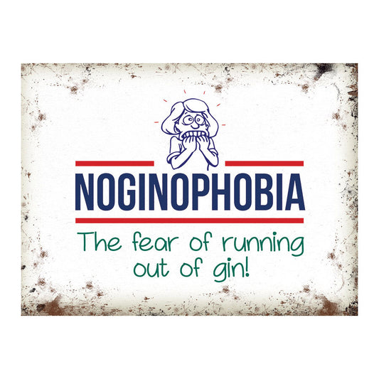 Noginophobia - the fear of running out of gin (Small)