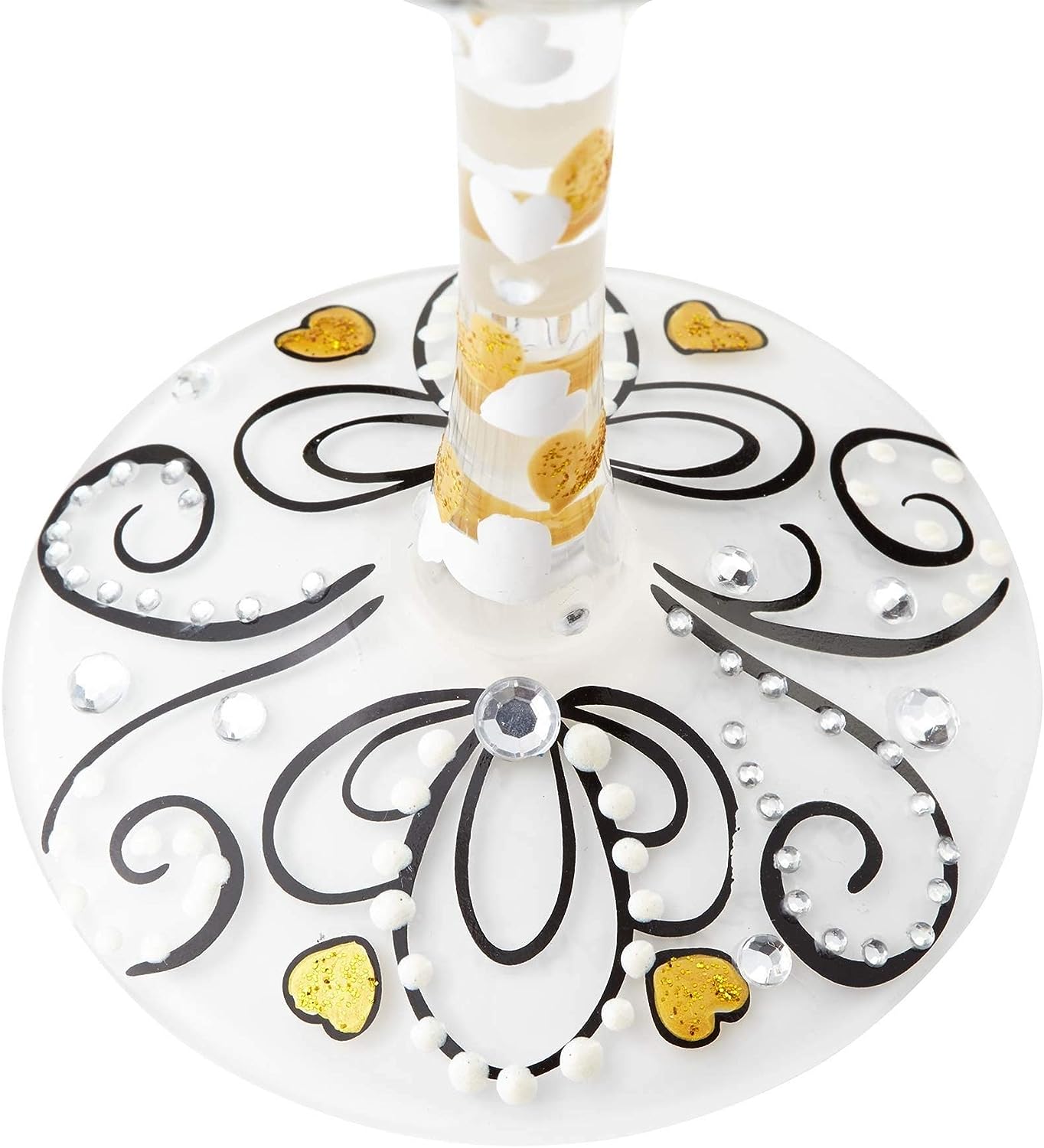 Cheers Happy Couple Wine Glass