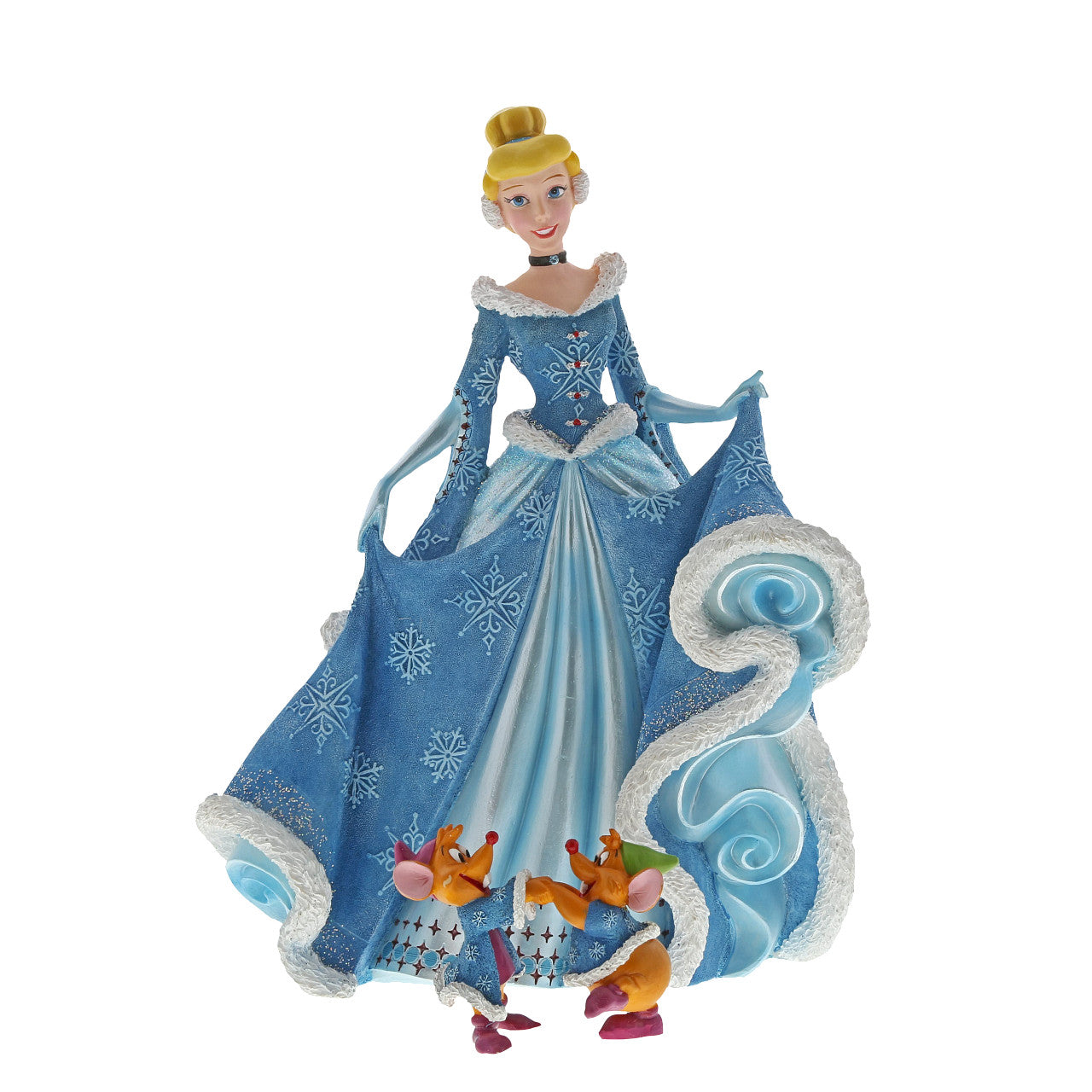 Cinderella with Jaq and Gus Gus Figurine