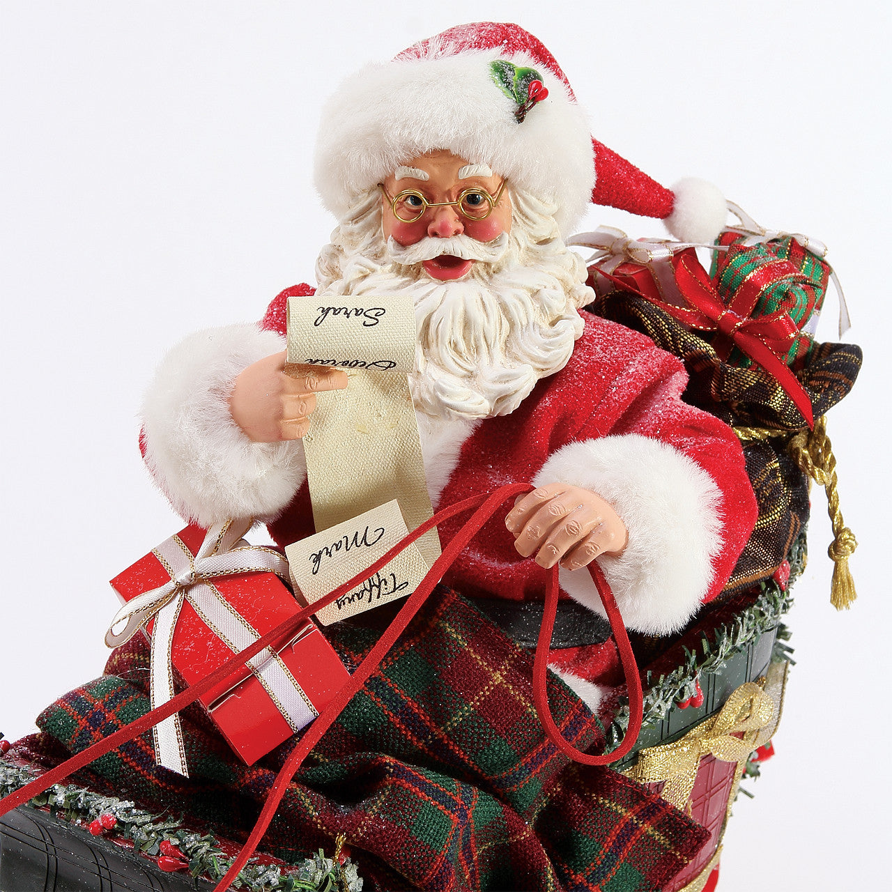 ChristMoose Time - Santa Sleigh