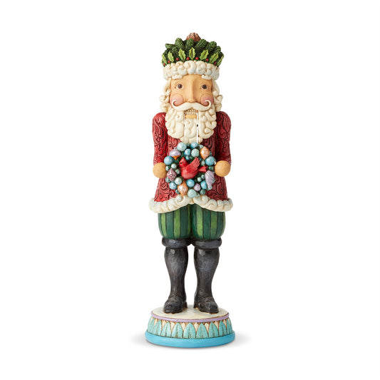 Winter's Warm Wonders - Winter Wonderland Santa Nutcracker Figurine