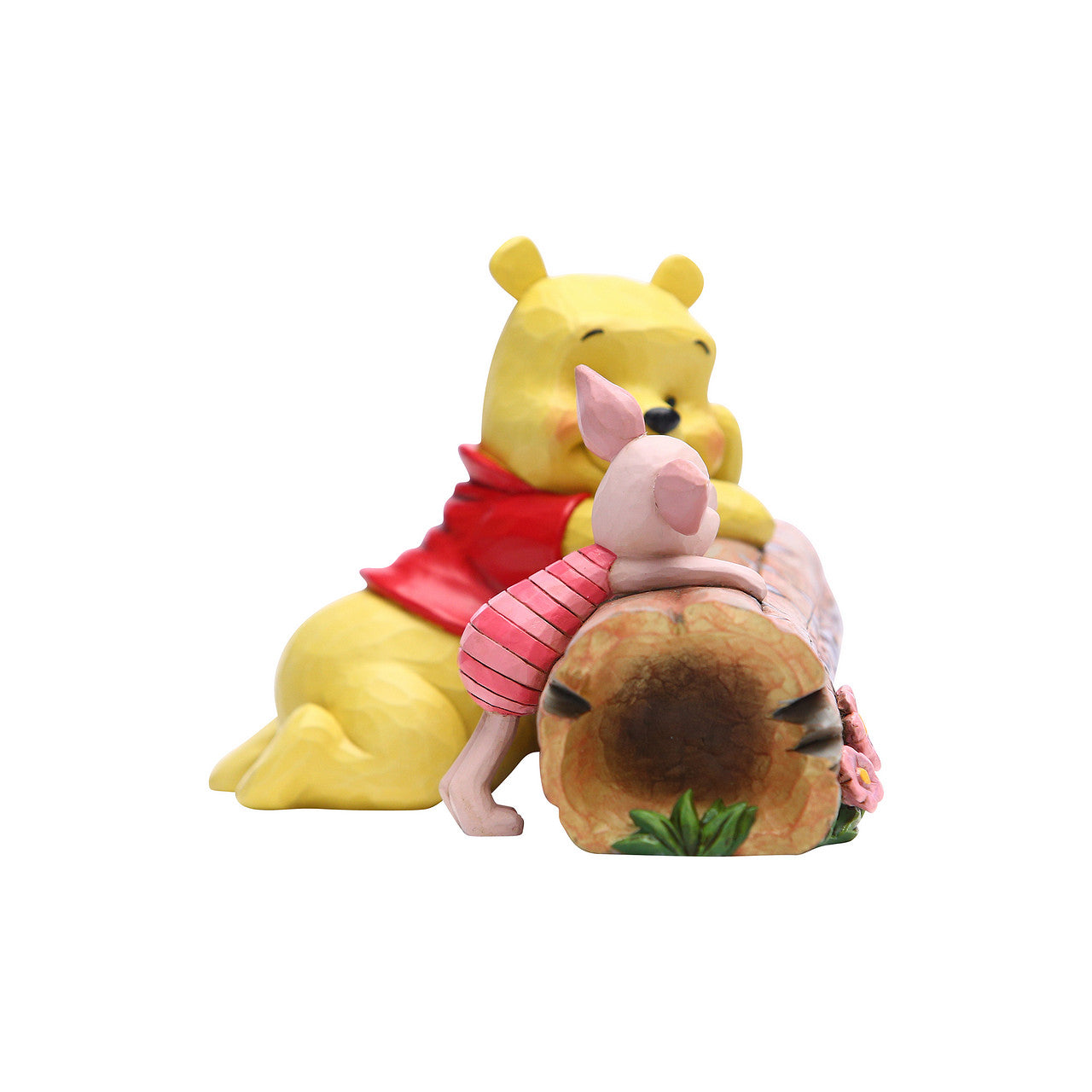 Truncated Conversation - Pooh and Piglet on a Log