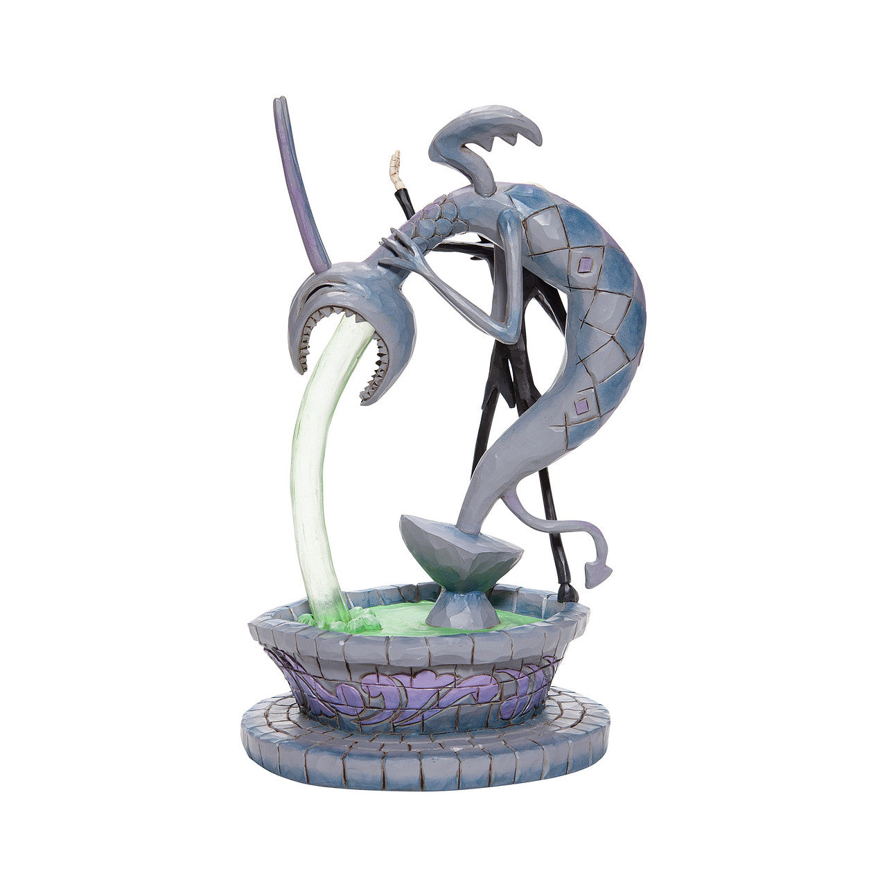 Soulful Soliloquy - Jack Skellington and fountain