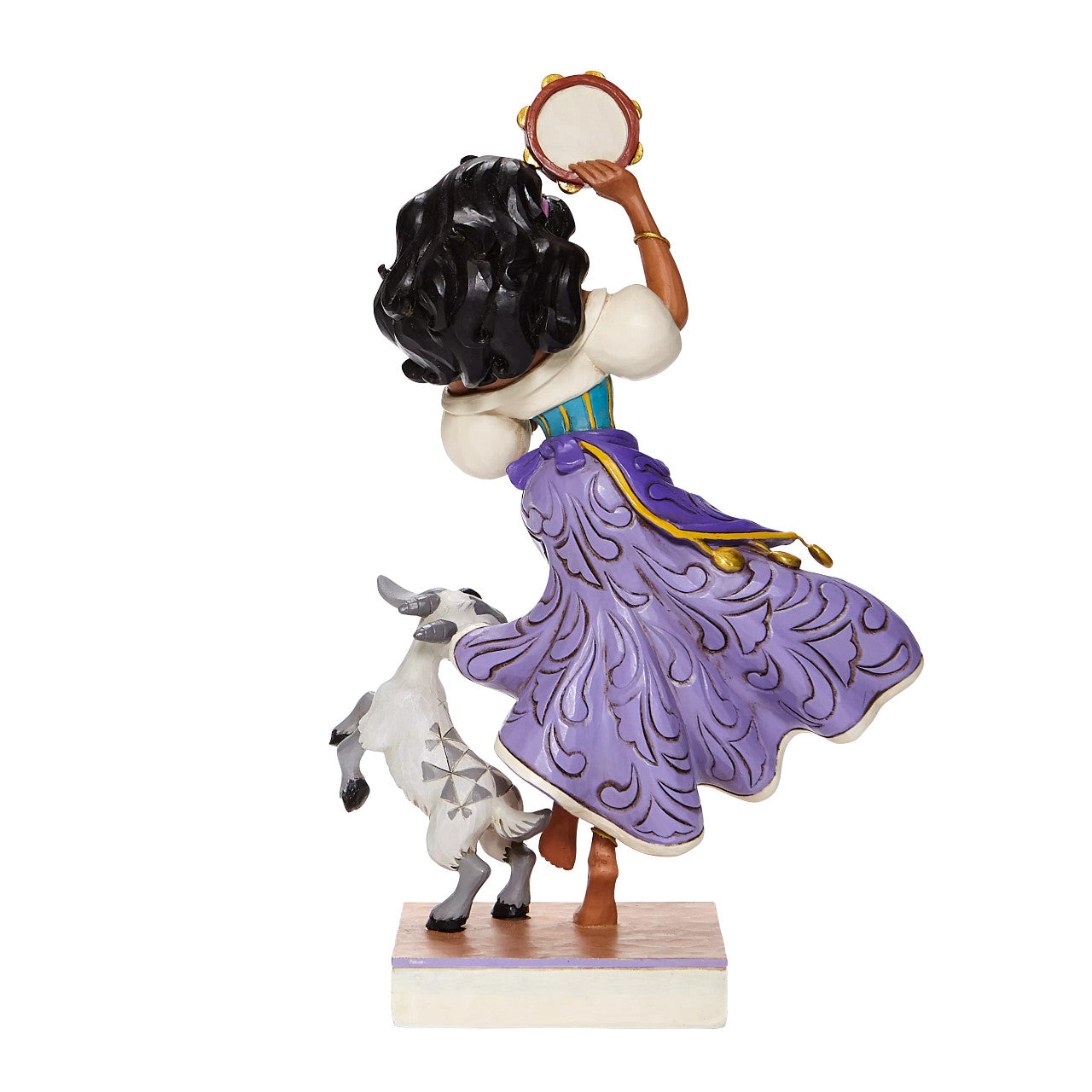 Twirling Tambourine Player - Esmeralda and Djali