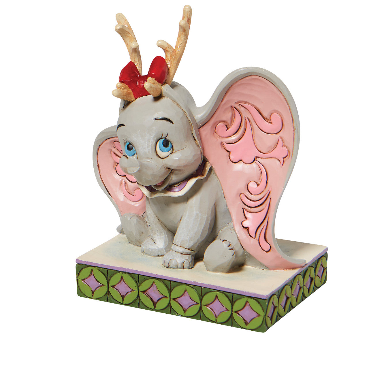 Santa's Cheerful Helper - Flying Dumbo as a Reindeer
