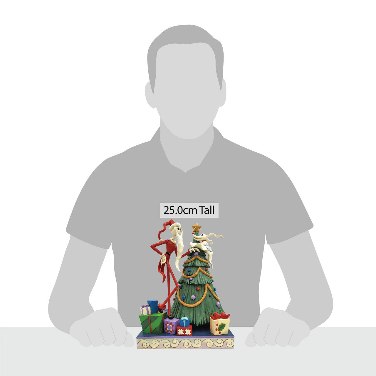 Decking the Halls - Santa Jack with Zero by Tree