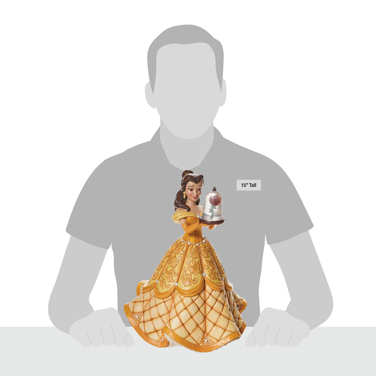 A Rare Rose - Belle Deluxe Figurine