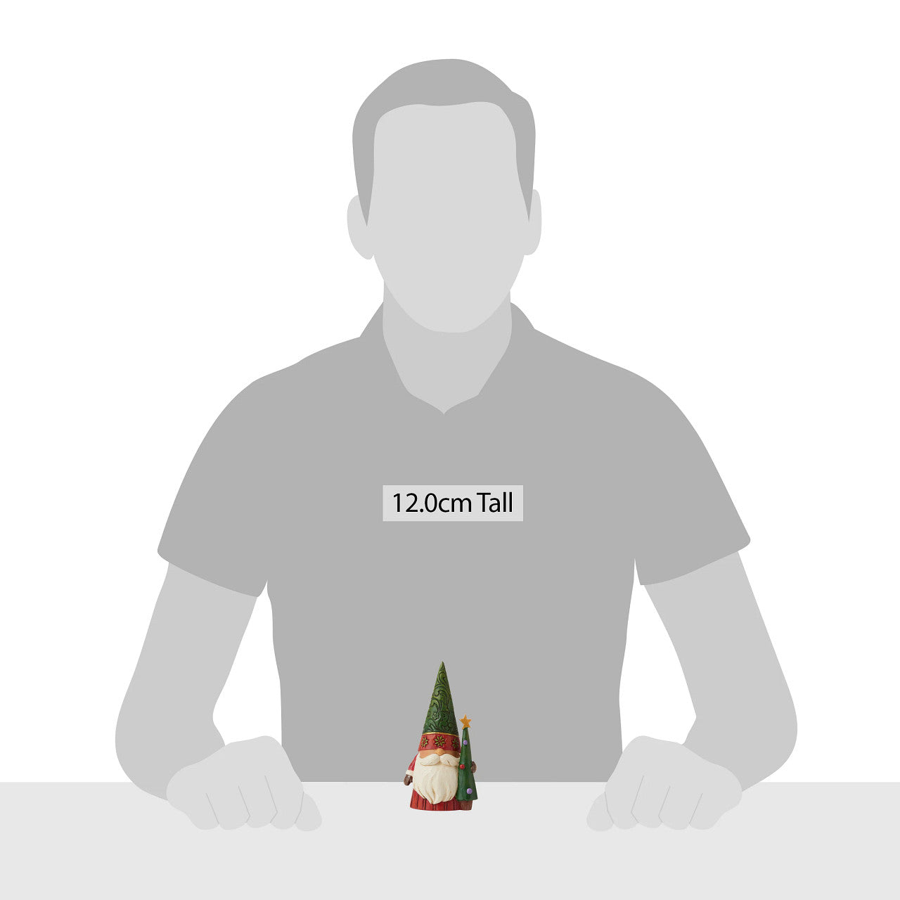 Tree-mendous Tidings - Christmas Gnome With Tree Figurine
