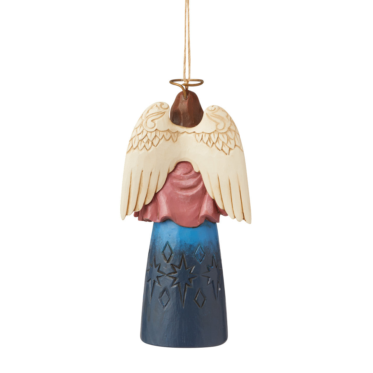 Angel With Holy Scene Hanging Ornament