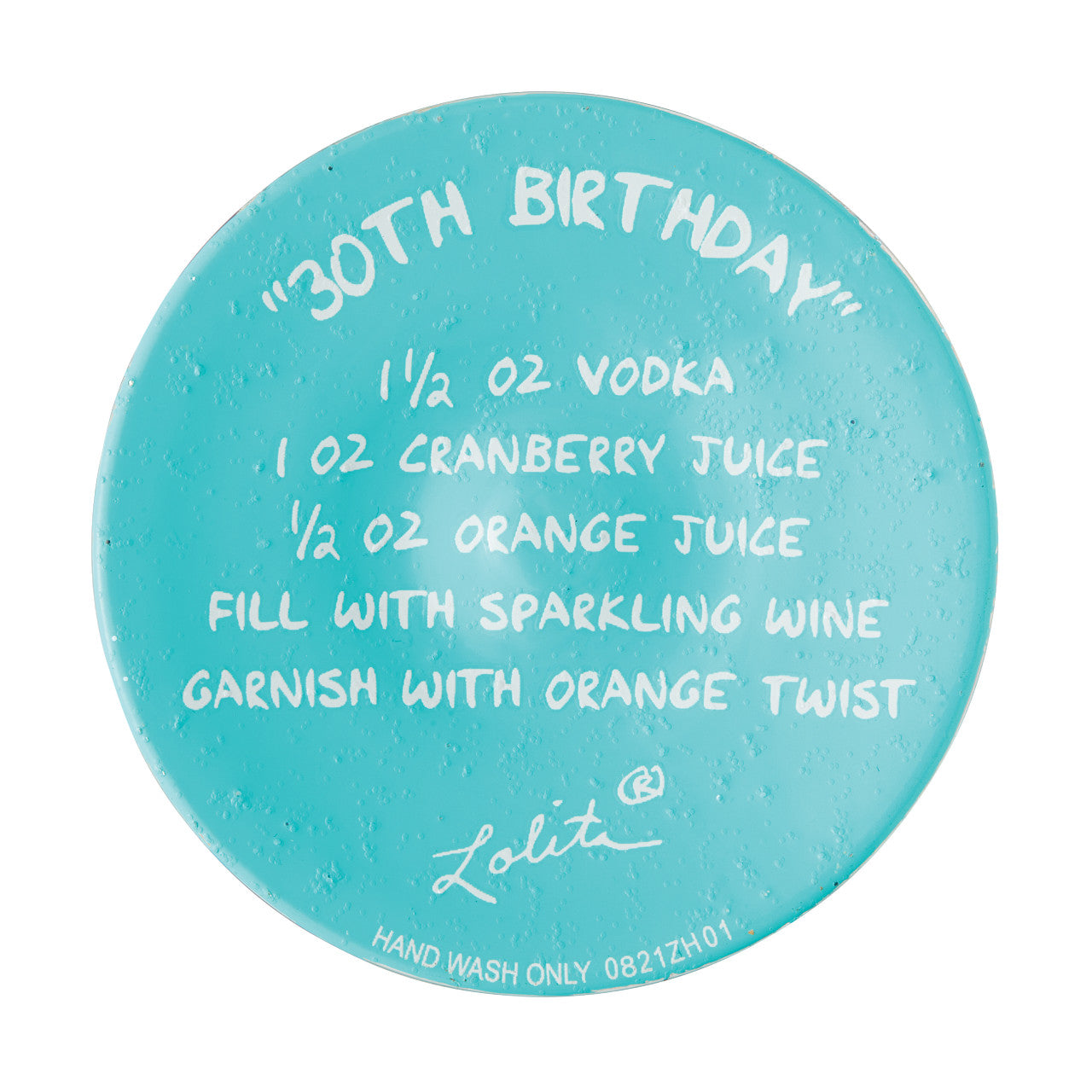 30th Birthday Wine Glass