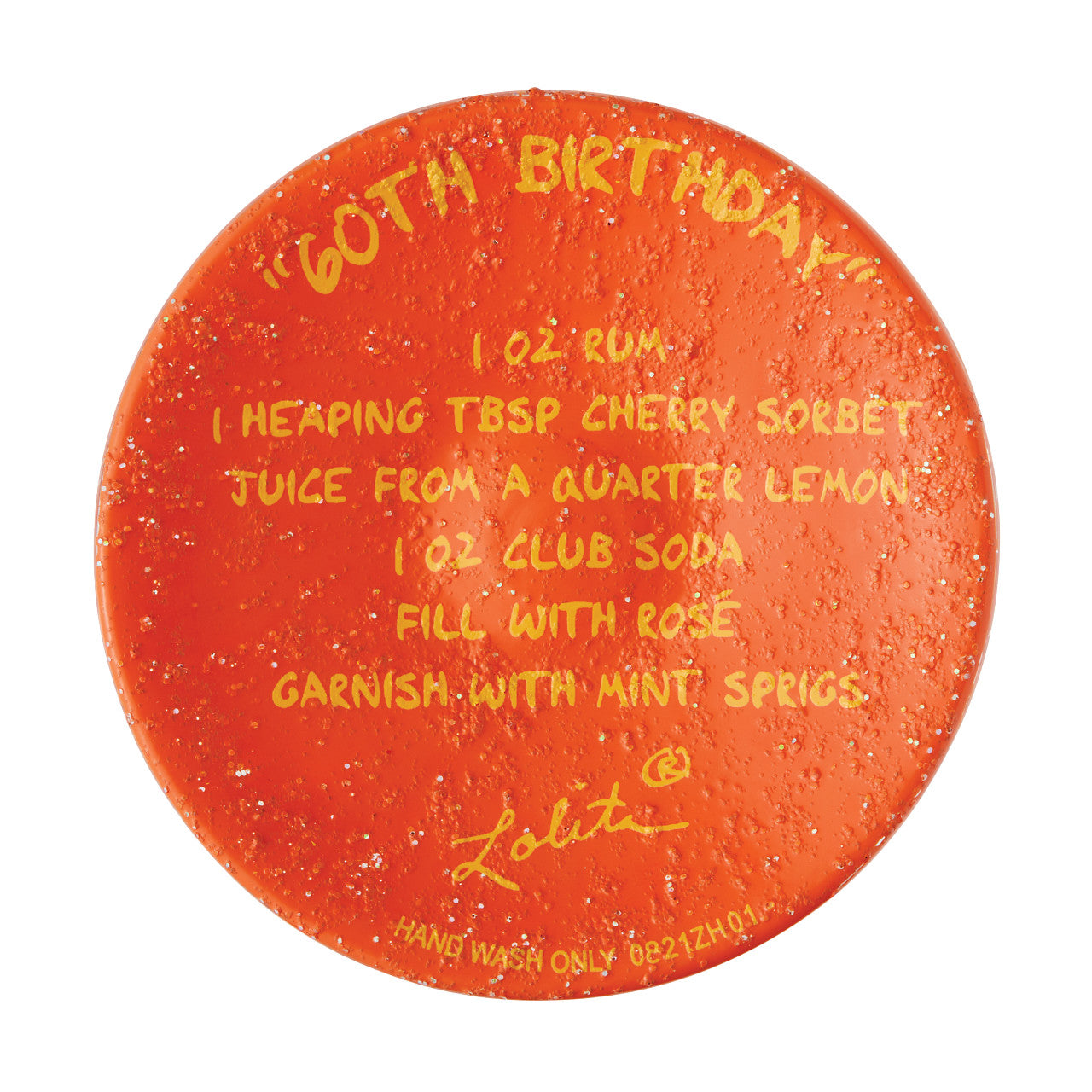 60th Birthday Wine Glass