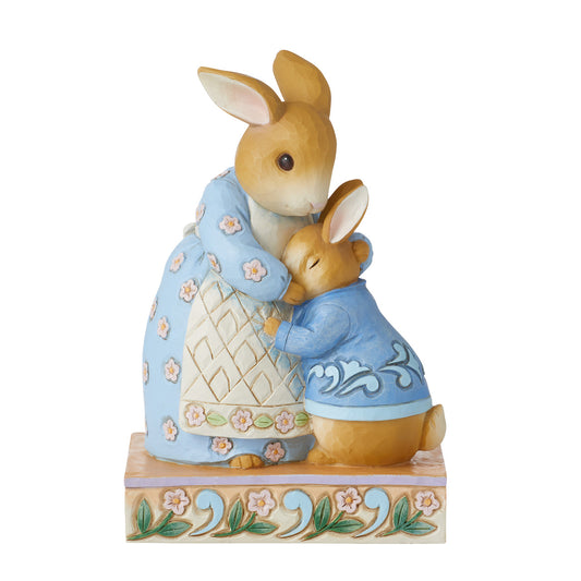 Peter Rabbit with Mrs. Rabbit