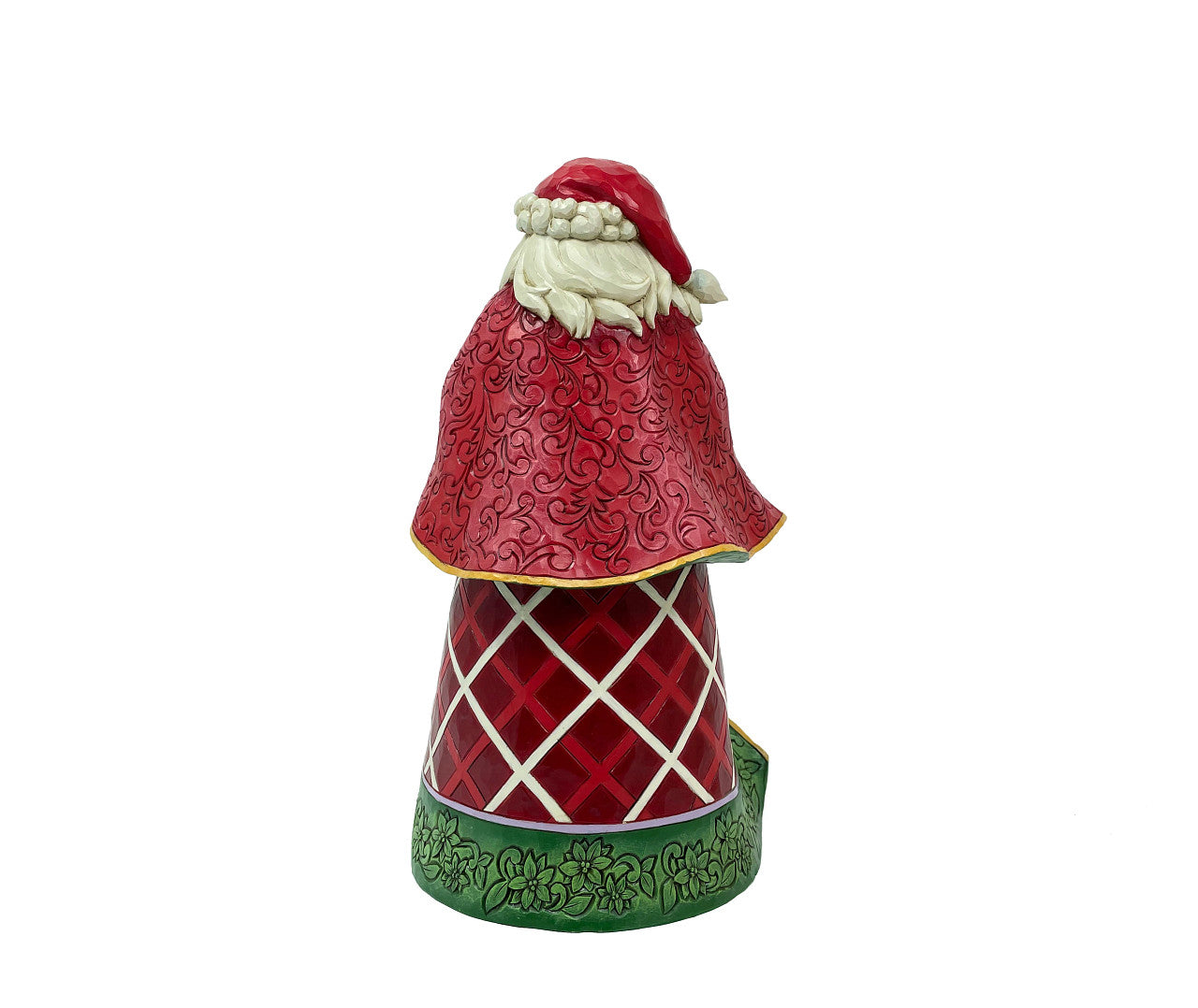 Here We Come A Caroling - Caroling Song Santa Figurine