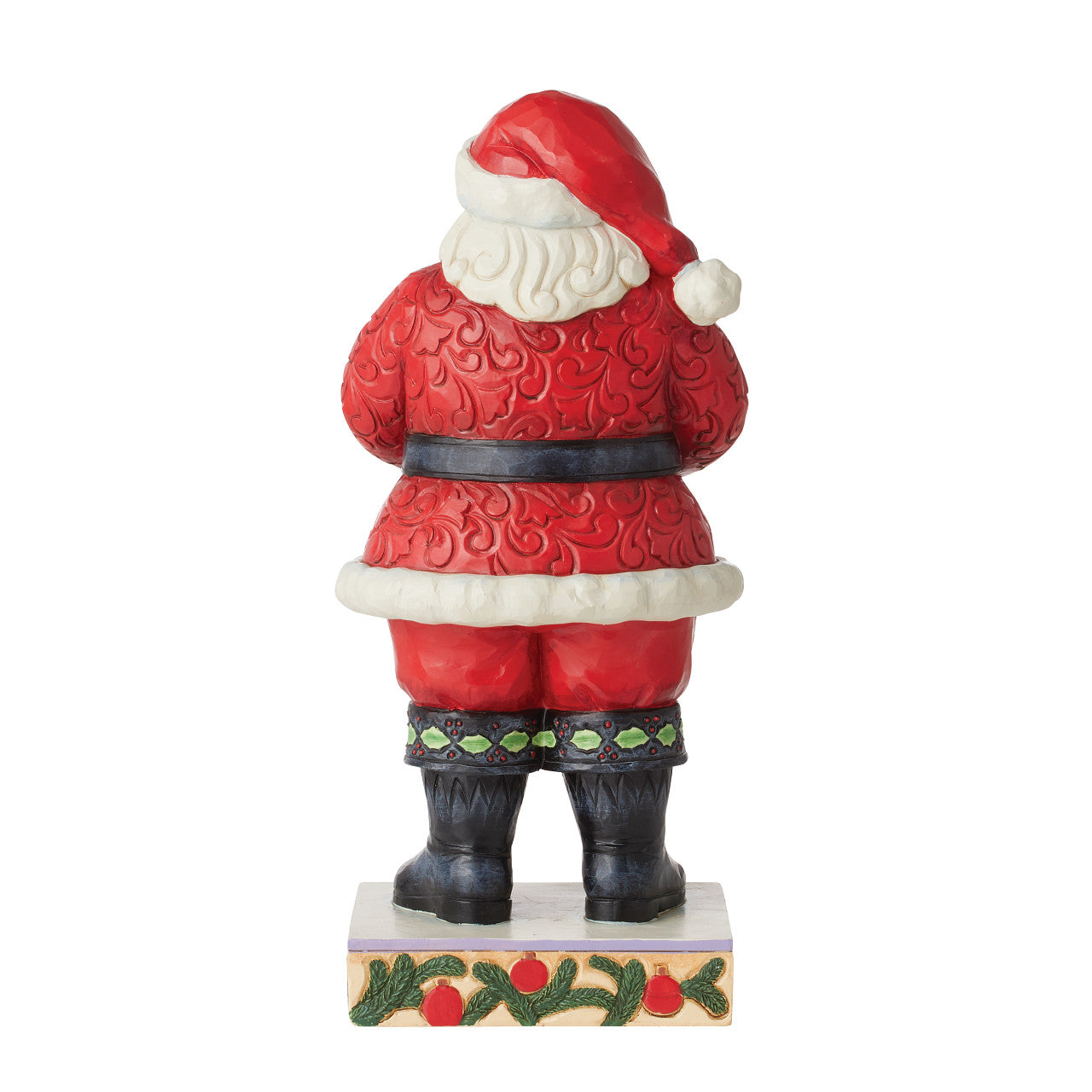 Touch by Wonder - Santa with Cardinal in Hands Figurine