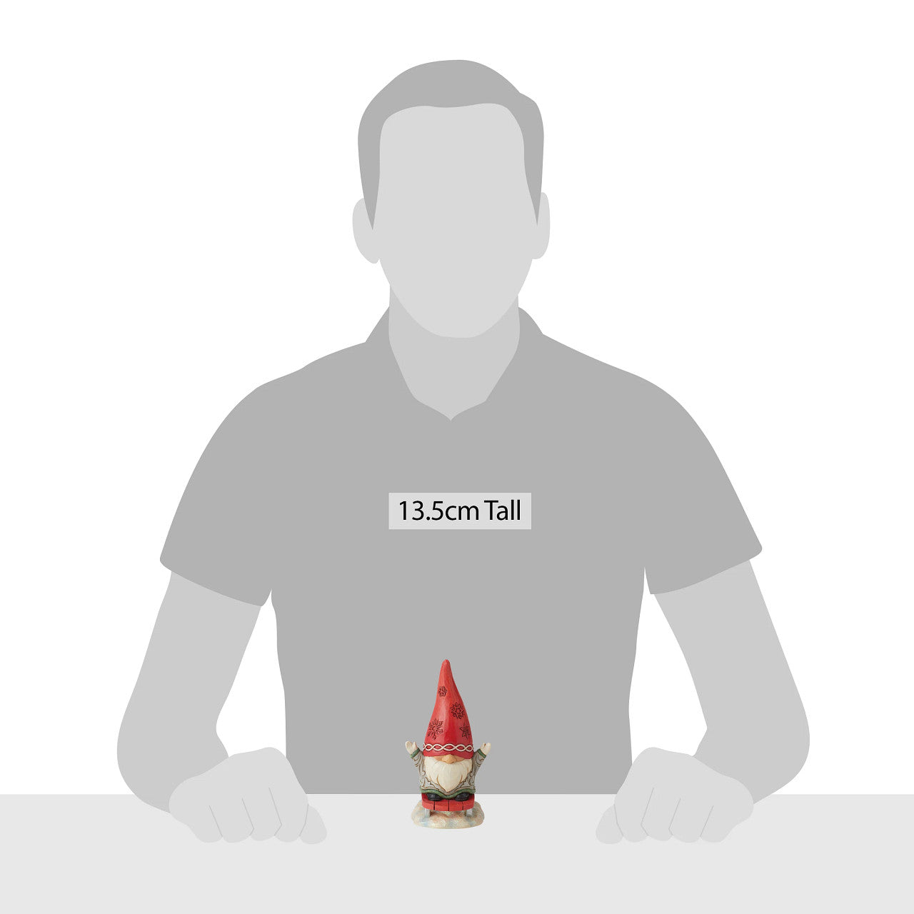 Snow Much Fun! - Gnome Sledding Figurine