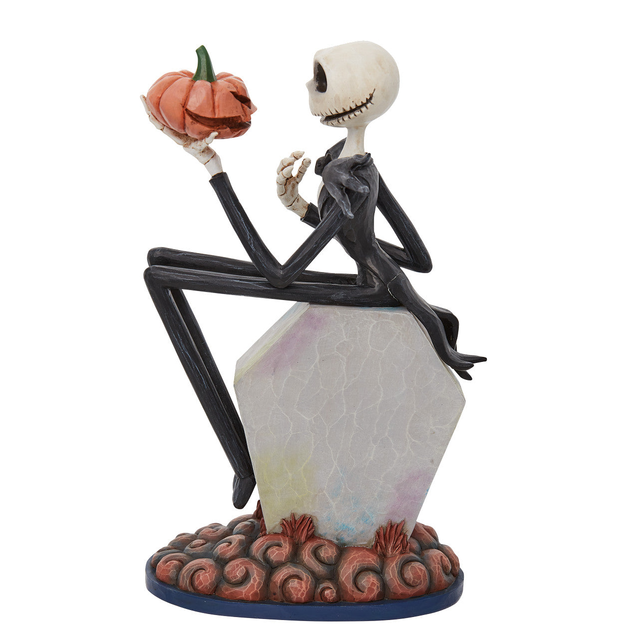 The Pumpkin King - Jack on Gravestone