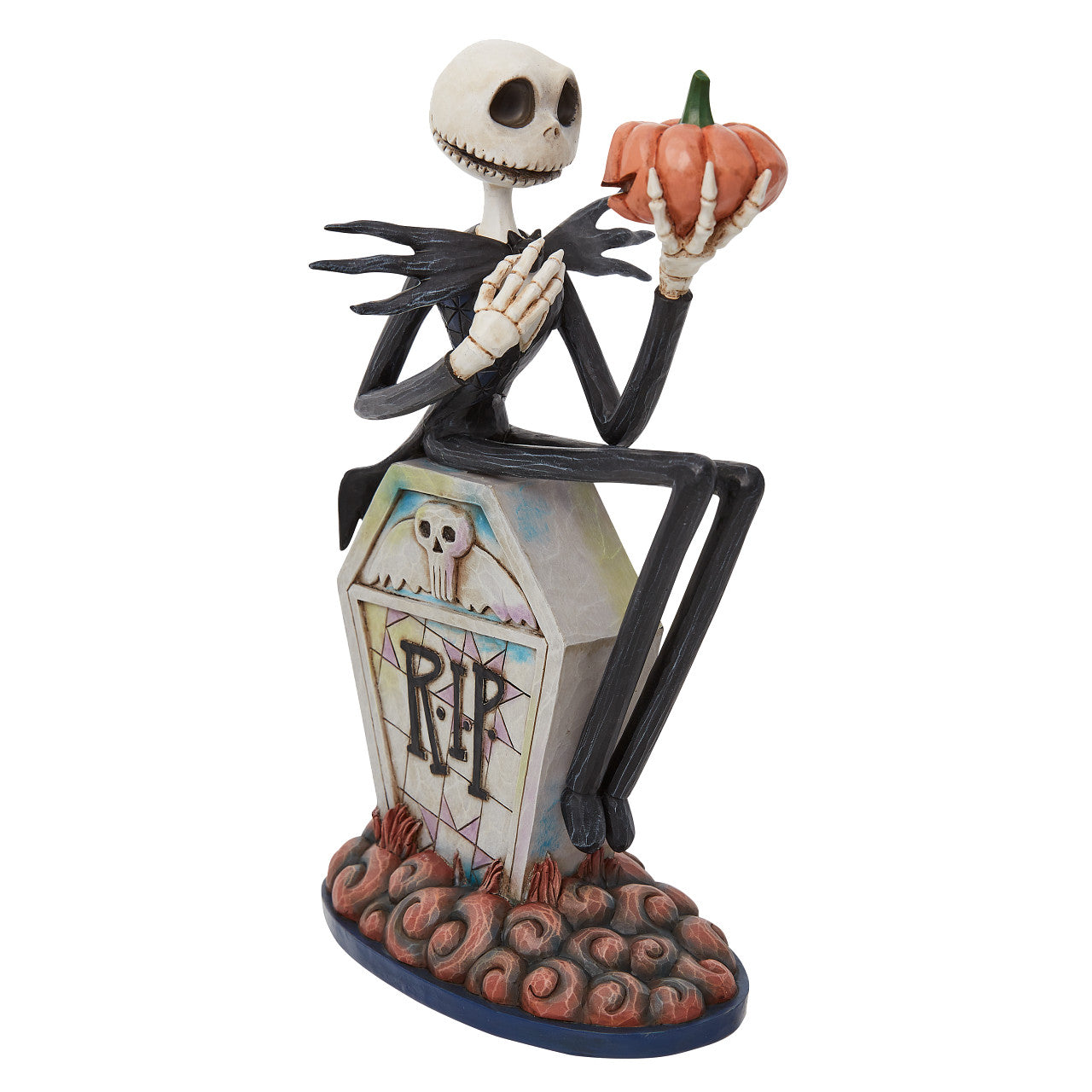 The Pumpkin King - Jack on Gravestone