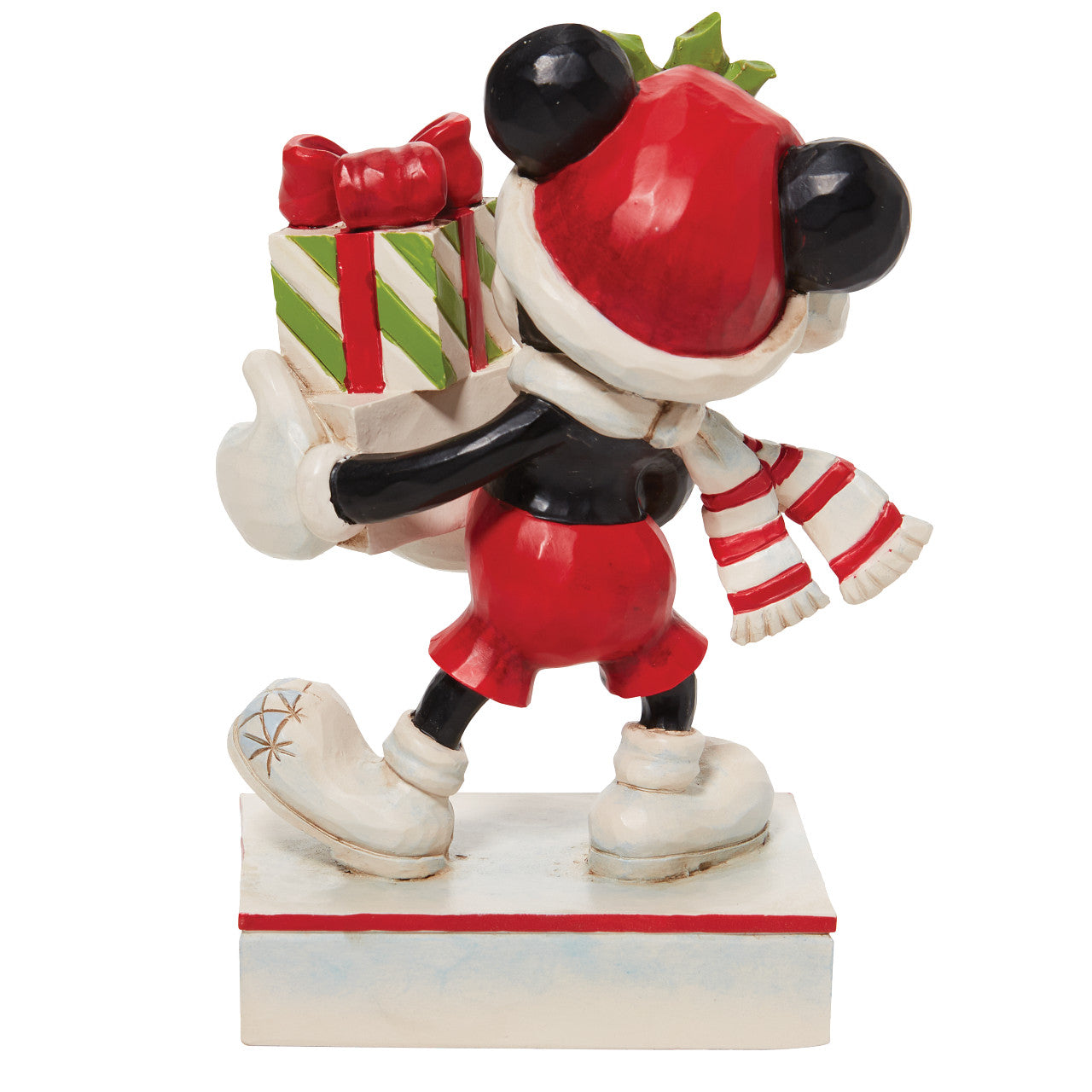 A Season of Giving - Mickey with Stack of Presents