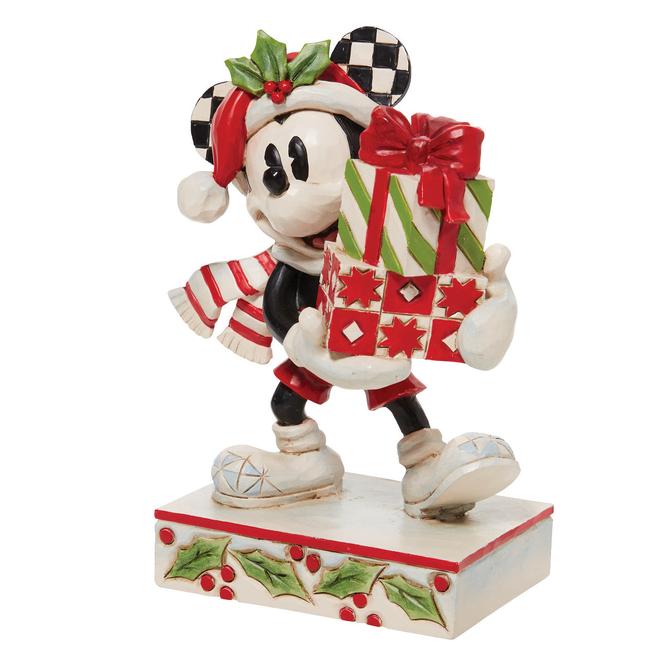 A Season of Giving - Mickey with Stack of Presents