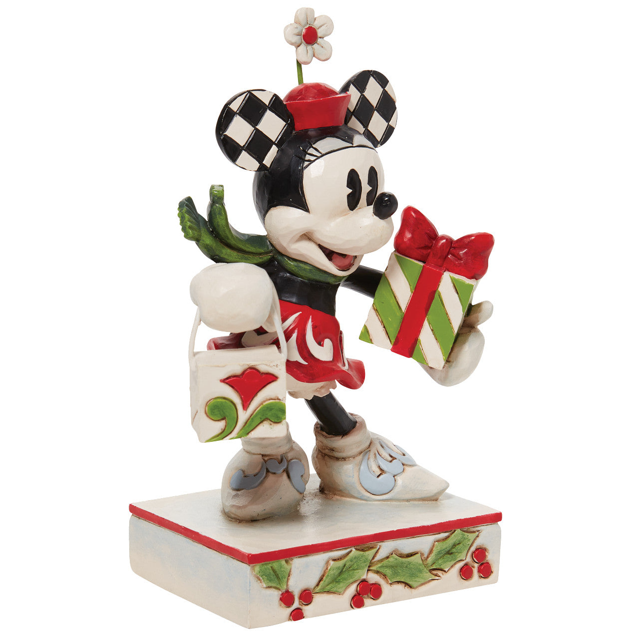 Holiday Glamour - Minnie with Bag and Present