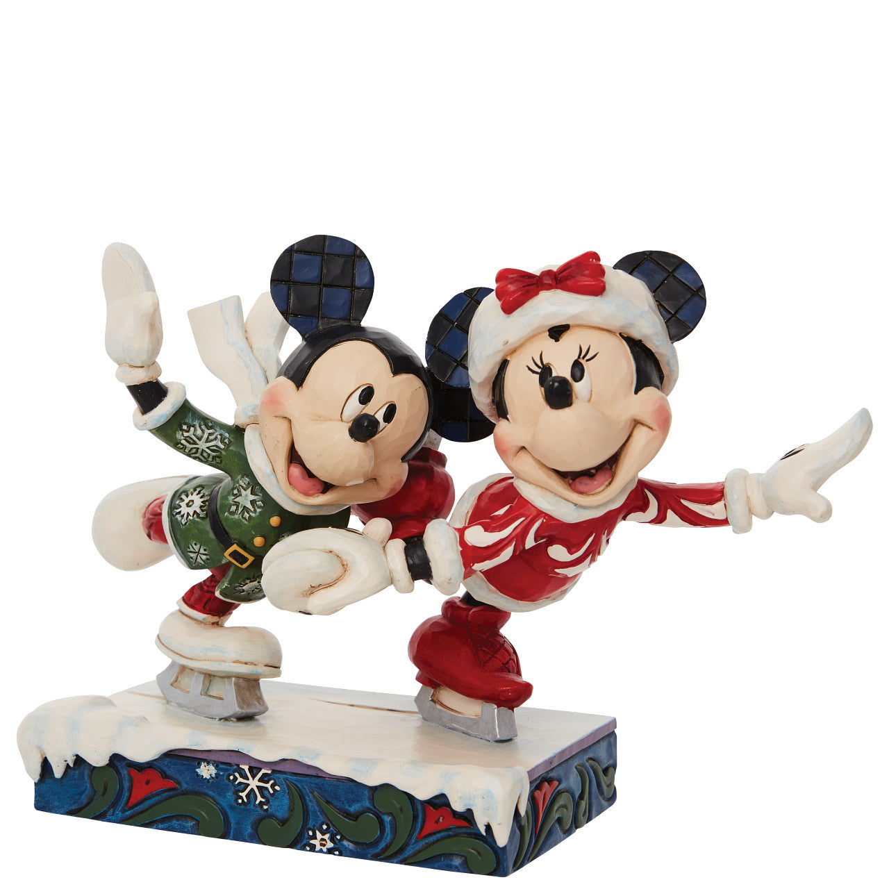 Skating Sweethearts - Mickey and Minnie Ice Skating