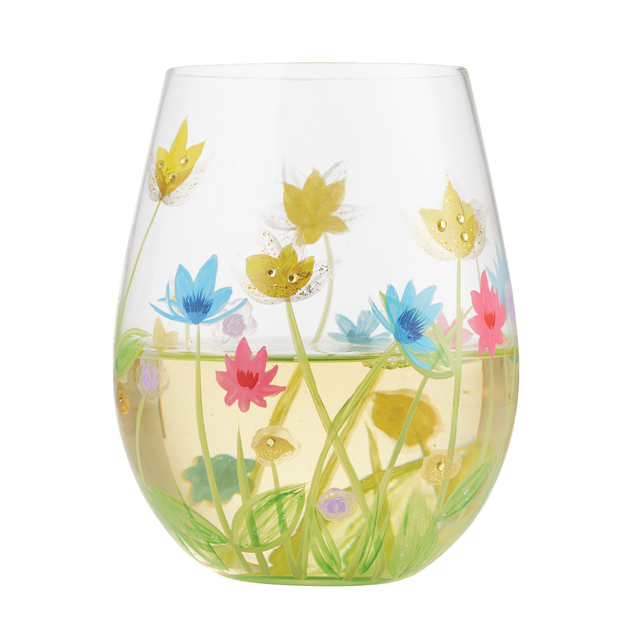 Fields of Dreams Stemless Wine Glass