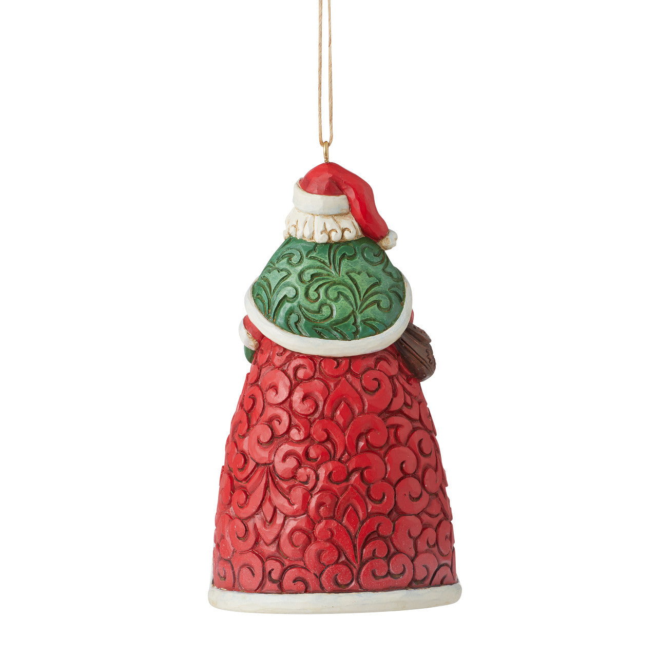 Twelve Days of Christmas Santa Hanging Ornament
