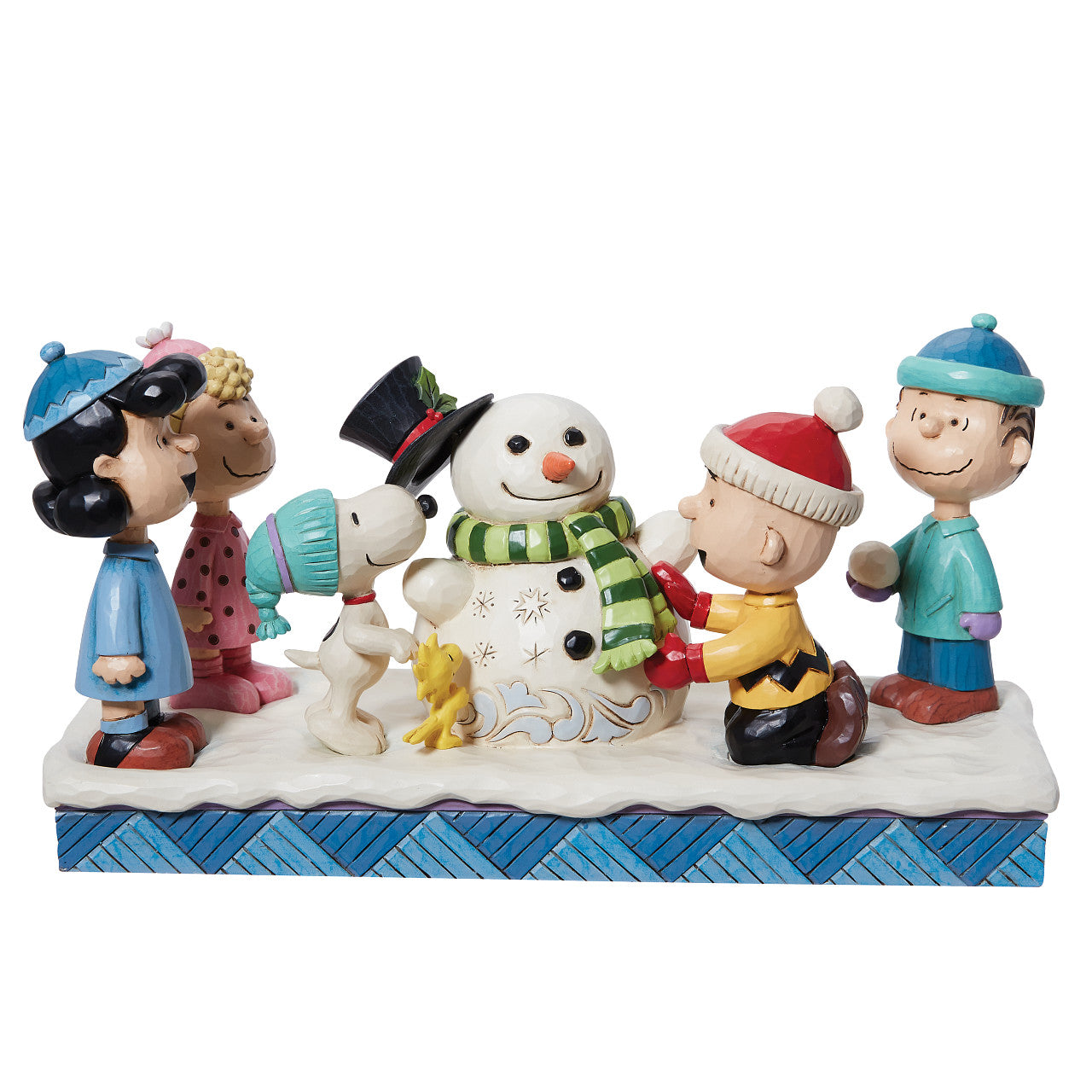 Winter Fun (Peanuts Gang Building Snowman)