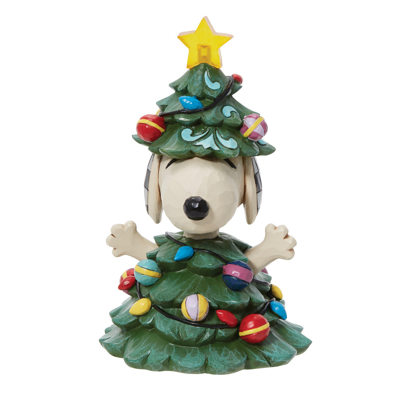 All Lit Up! (Snoopy Dressed as Christmas Tree)